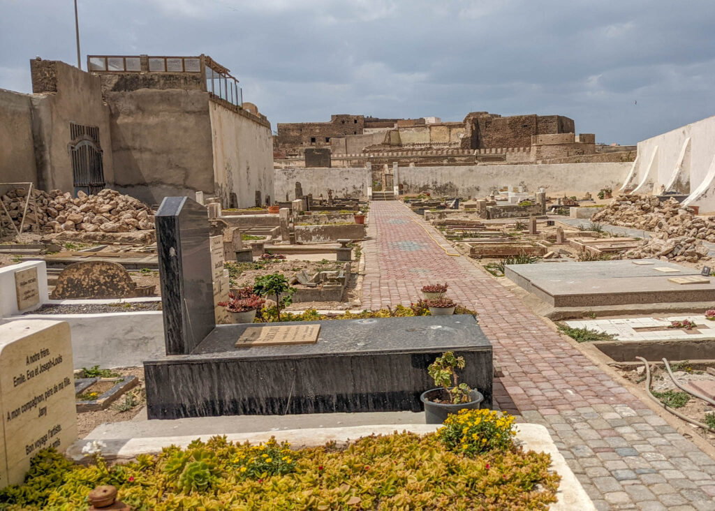 Cemetery in Essaouira