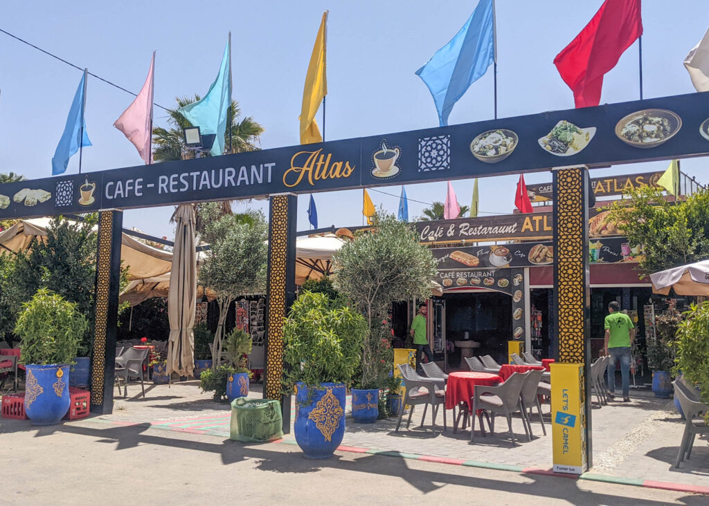 Atlas Restaurant on the road from Marrakech to Essaouira