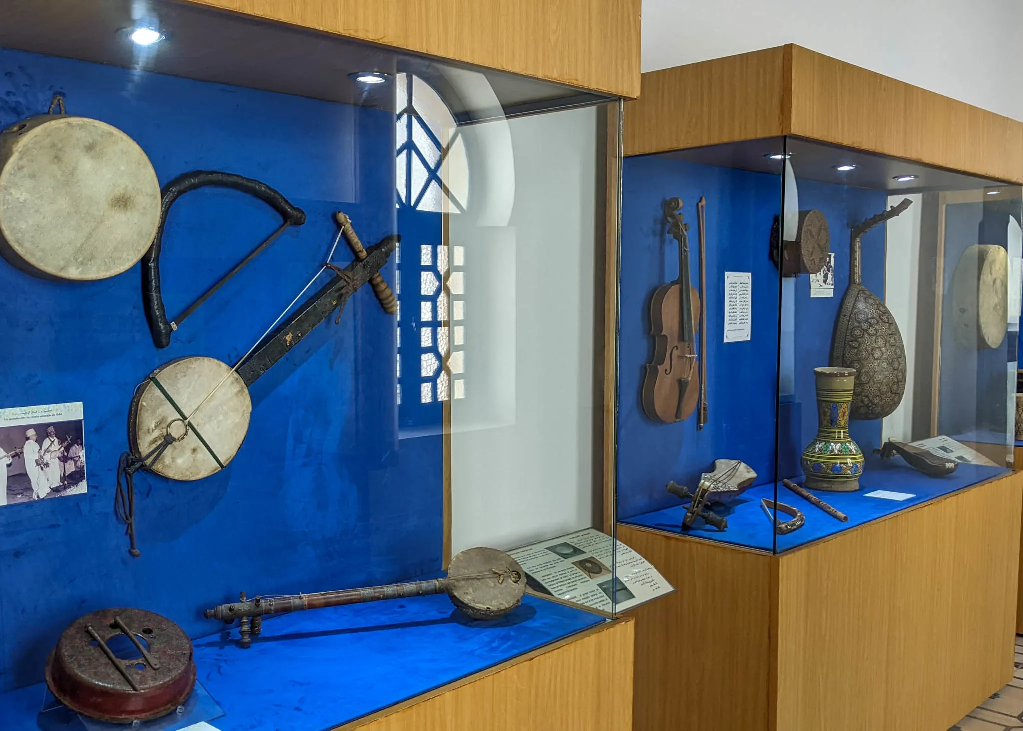 Sidi Mohammed ben Abdallah Museum musical instruments