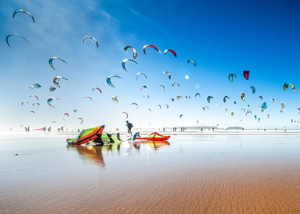 Essaouira kitesurfing