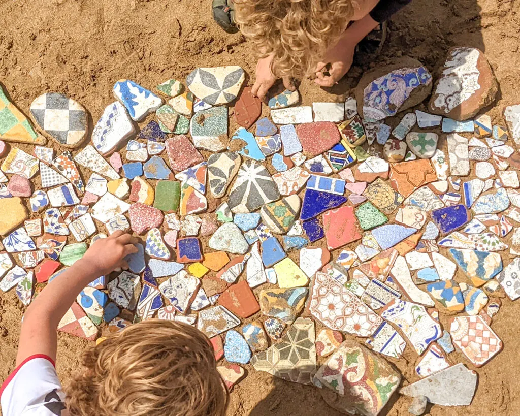 beach mosaicing Essaouira
