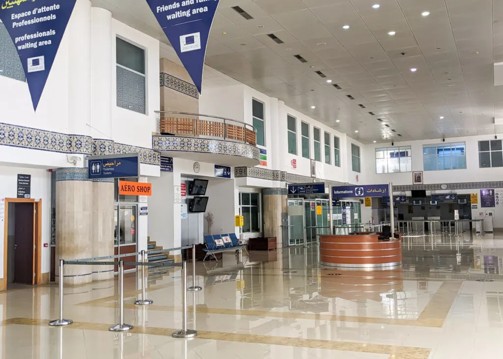 Essaouira Airport arrivals