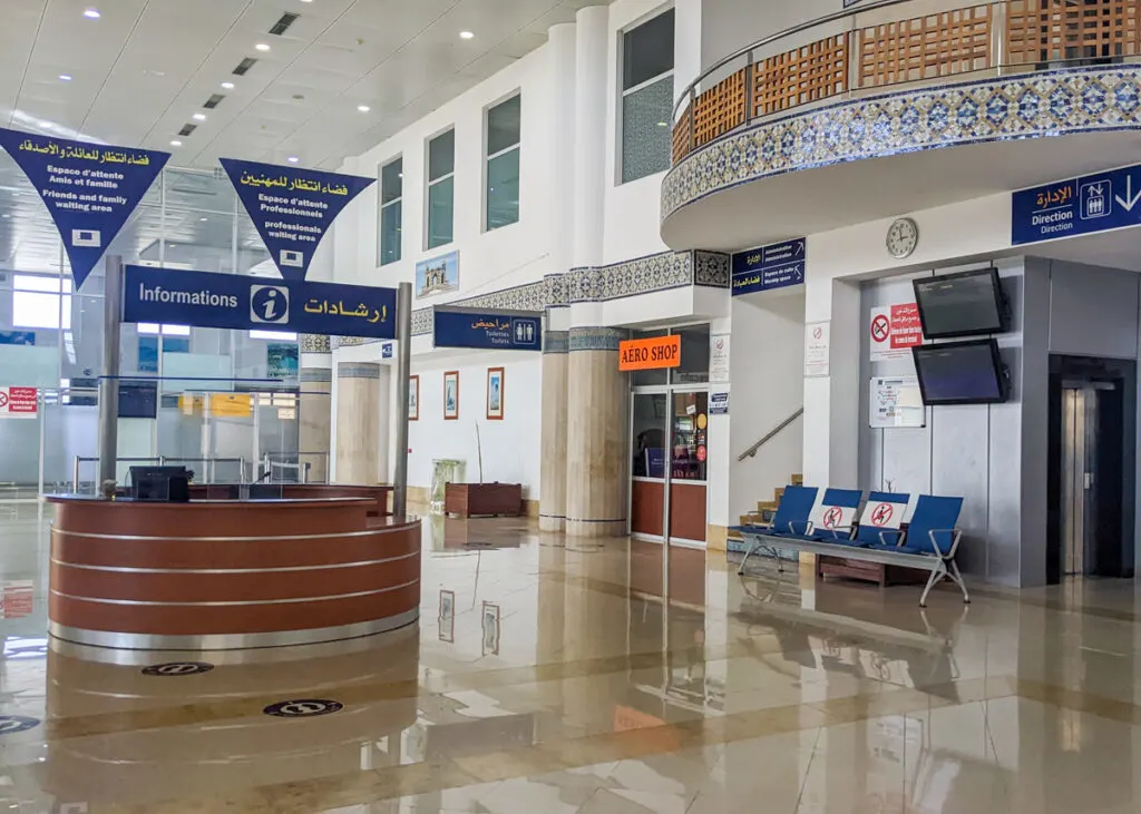 Essaouira Airport arrivals 