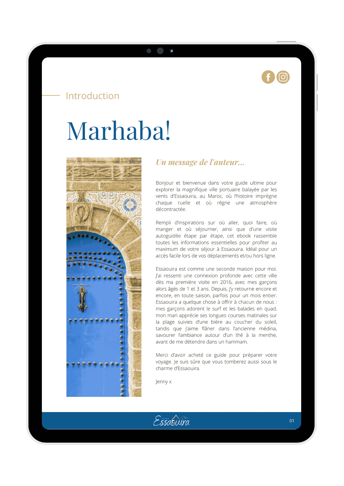 French ebook internal page