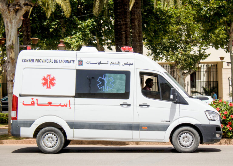 ambulance in Morocco