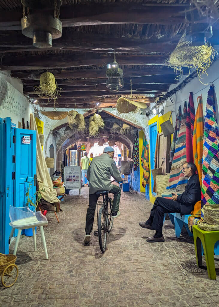 Essaouira medina alleyway