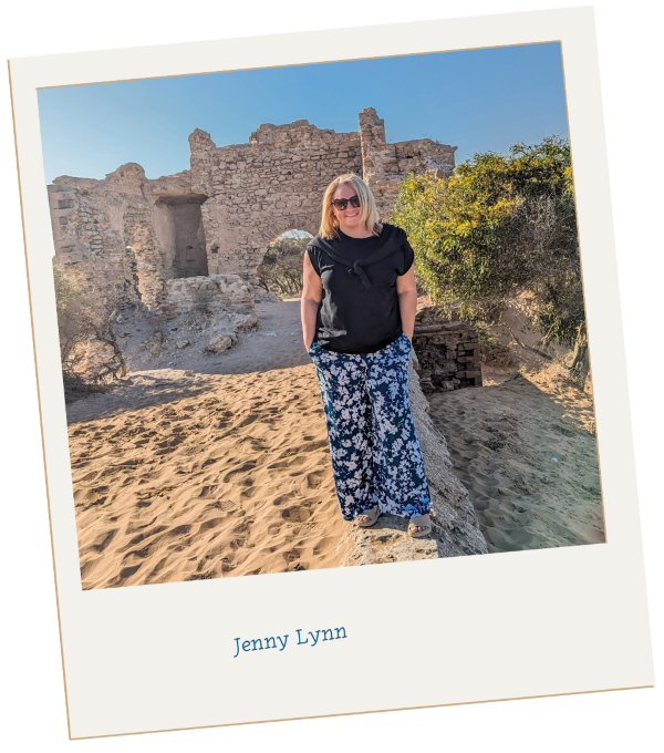 Jenny Lynn in Essaouira